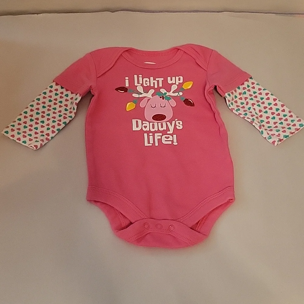 Holiday Time Christmas Onesie